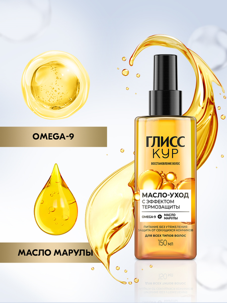 Изображение товара Масло для волос Глисс Кур Восстановление волос для всех типов (150мл)