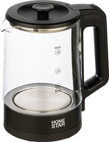 Изображение товара Электрочайник HomeStar HS-1008 / 107010 (черный)