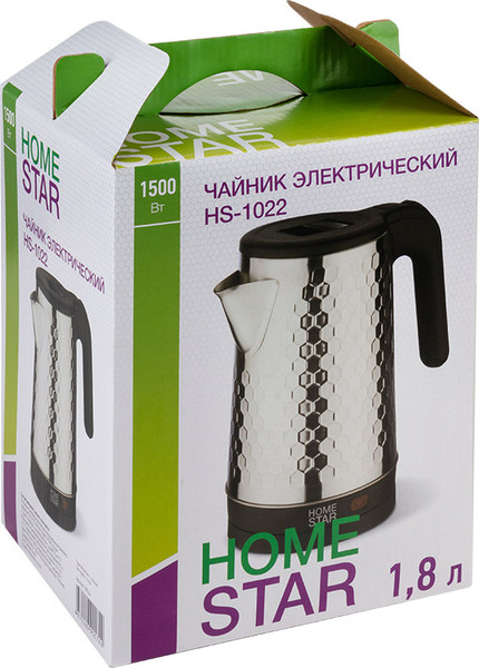 Изображение товара Электрочайник HomeStar HS-1022 / 109144 (черный)