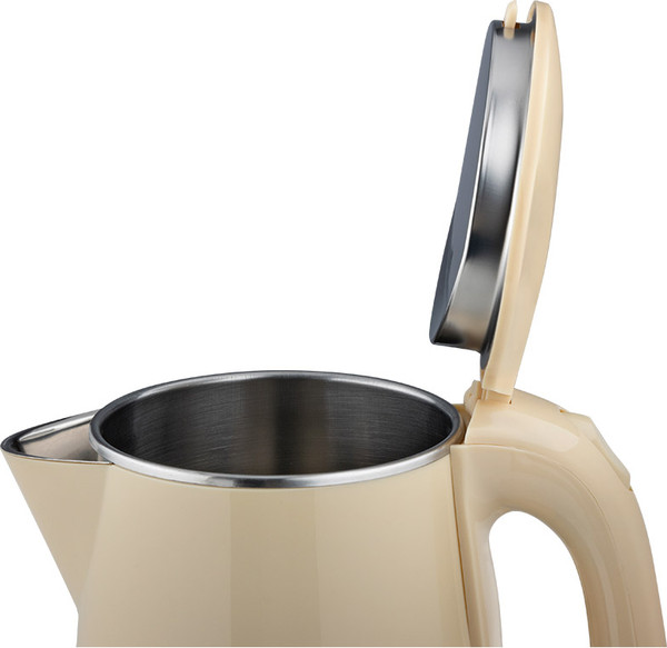 Изображение товара Электрочайник HomeStar HS-1055 / 106468 (стальной/бежевый)