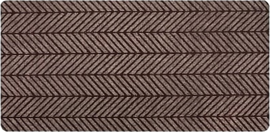 Изображение товара Коврик грязезащитный Рыжий кот Придверный DM12 / 108734 (коричневый)