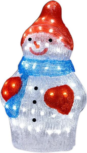 Изображение товара Светодиодная фигура 3D Волшебная страна Снеговик 50LED / 106185