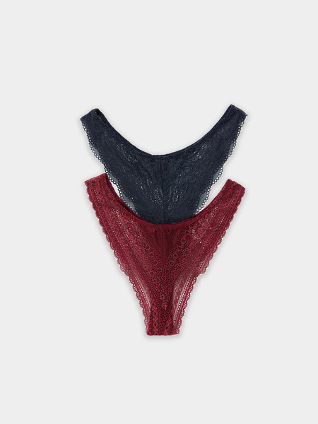 Изображение товара Комплект женских трусов Mark Formelle 412394-2 (р.98, гранатовый)
