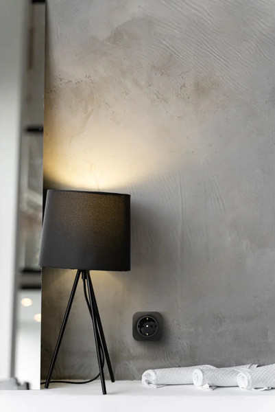 Изображение товара Розетка Legrand Quteo 782476 (черный матовый)