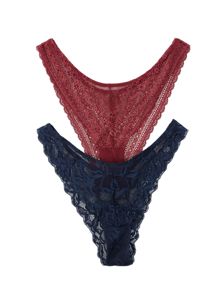 Изображение товара Комплект женских трусов Mark Formelle 412394-2 (р.98, гранатовый-2)