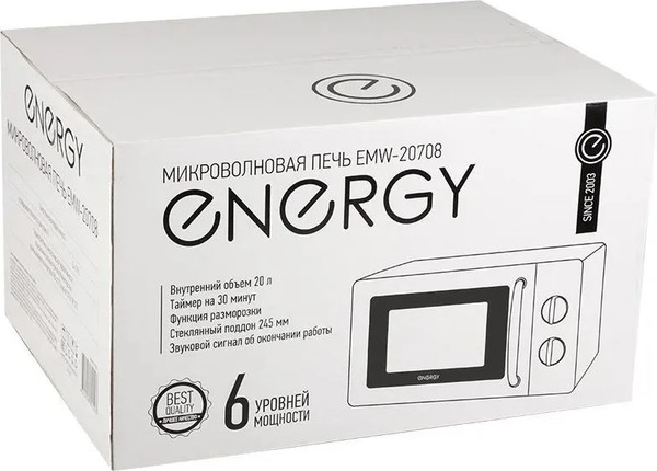 Изображение товара Микроволновая печь Energy EMW-20708 / 105701 (белый)