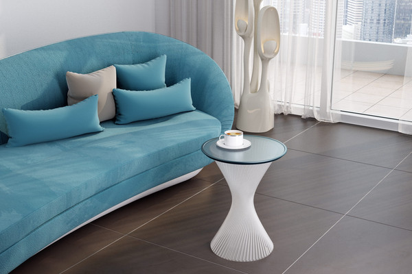 Изображение товара Журнальный столик Sheffilton SHT-СКФ8 (прозрачный)