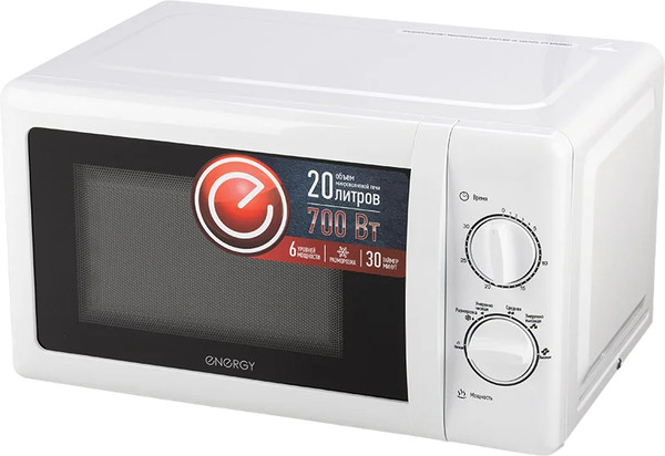 Изображение товара Микроволновая печь Energy EMW-20704 / 105664 (белый)