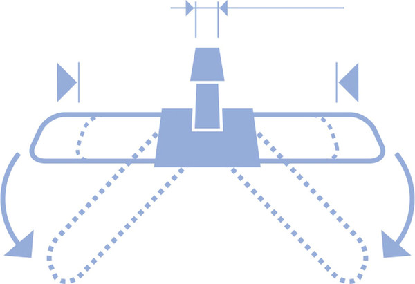 Изображение товара Держатель мопов TTS Dasting Block Lampo 00000802YM