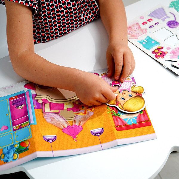 Изображение товара Развивающий игровой набор Happy Valley Магнитный. Одень куклу. Малышка / 2738649