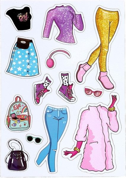 Изображение товара Развивающий игровой набор Happy Valley Магнитный. Модный сезон / 5698037