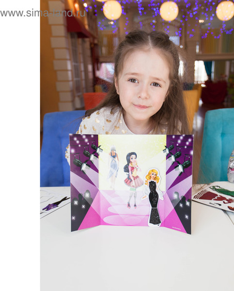 Изображение товара Развивающий игровой набор Happy Valley Магнитный. Одень куклу. Топ-модель / 2738648