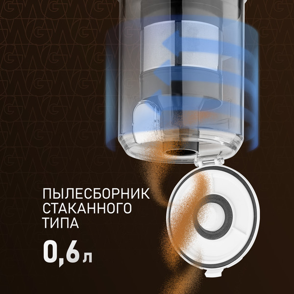 Изображение товара Вертикальный пылесос Weissgauff V20 BLDC Wash&Dry