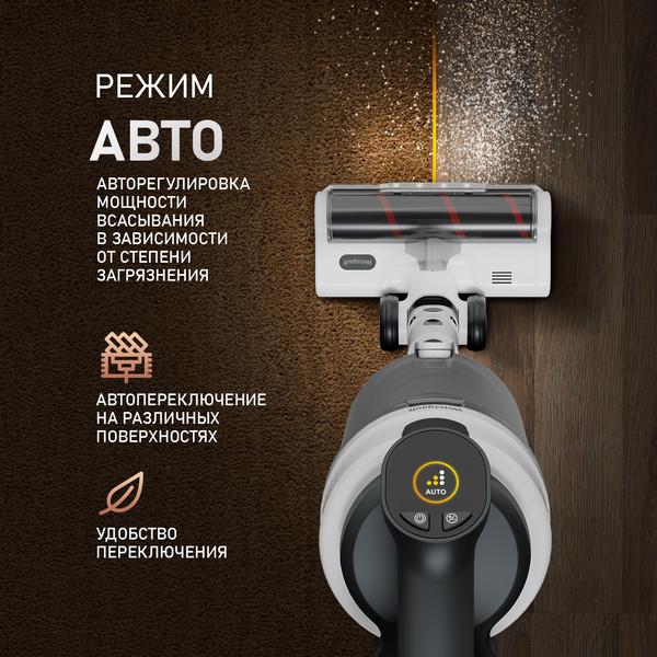 Изображение товара Вертикальный пылесос Weissgauff V20 BLDC Wash&Dry