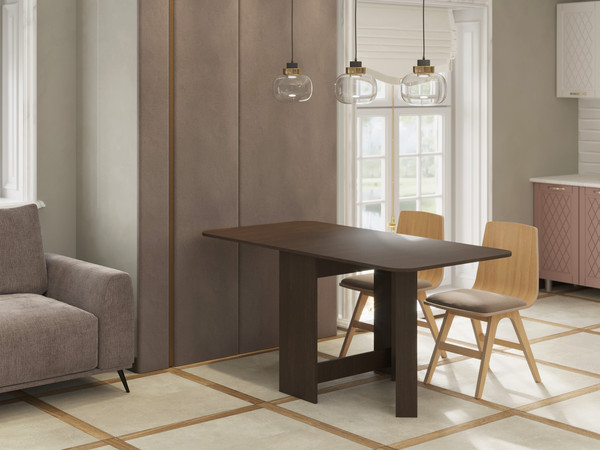 Изображение товара Стол-книга Премиум Овальный (венге)