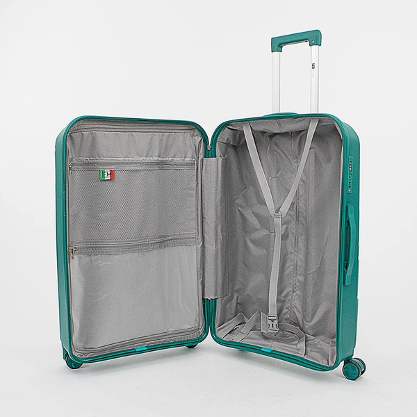 Изображение товара Чемодан на колесах Francesco Molinary 344-003/3-28BIR (бирюзовый)