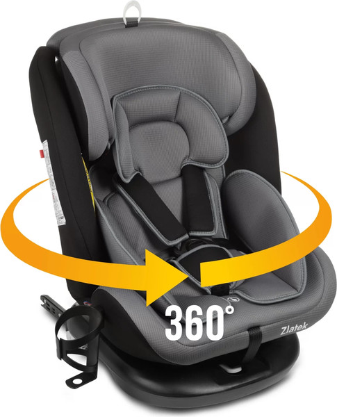 Изображение товара Автокресло Zlatek Cruiser Isofix Lux / KRES3951 (серый/черный)