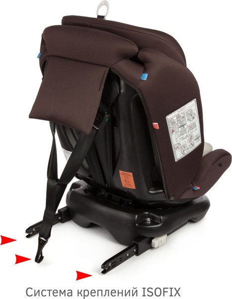 Изображение товара Автокресло Siger Престиж Isofix Lux / KRES3946 (шоколад)