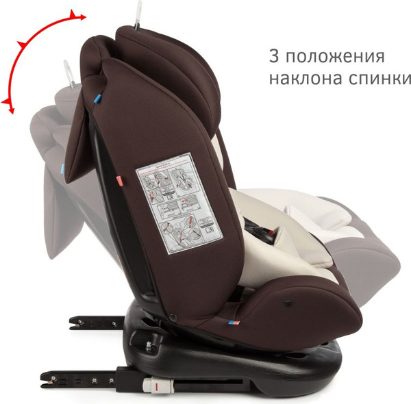 Изображение товара Автокресло Siger Престиж Isofix Lux / KRES3946 (шоколад)