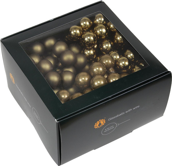 Изображение товара Набор шаров новогодних Othmar Decorations 504434 (144шт)