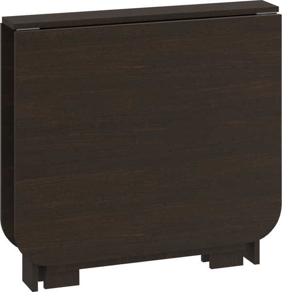 Изображение товара Стол-книга Премиум Узкий Овальный (венге)