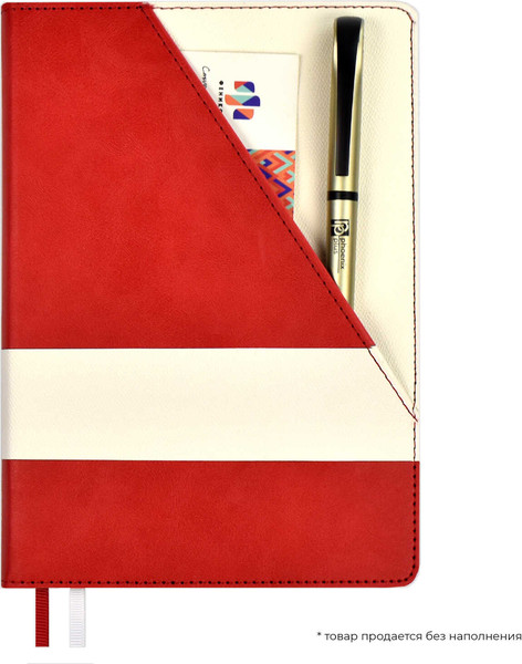 Изображение товара Ежедневник Escalada Бакстер / 67219 (160л, красный)