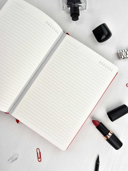 Изображение товара Ежедневник Escalada Софт-Тач / 67233 (160л, красный)