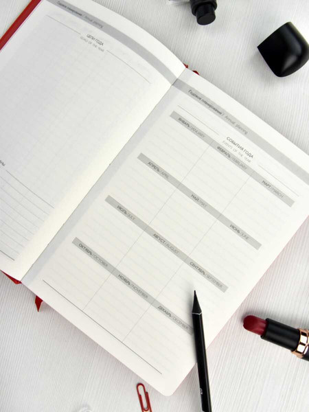 Изображение товара Ежедневник Escalada Софт-Тач / 67233 (160л, красный)