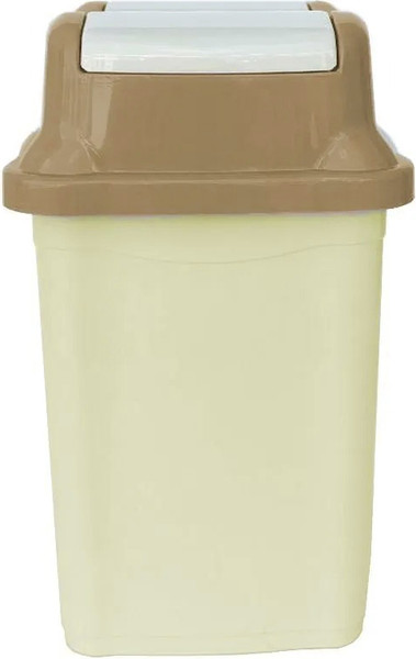Изображение товара Мусорное ведро Эльфпласт Proff EP477 (5л, слоновая кость/бежевый)