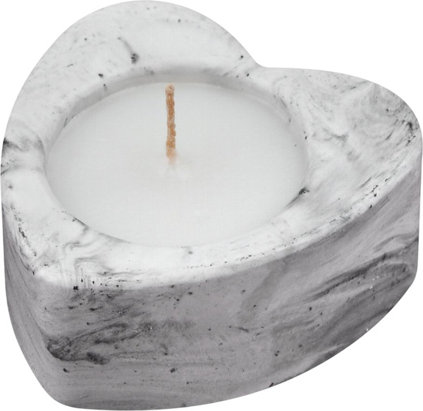 Изображение товара Свеча Мультидом Декоративная с подсвечником Сердце МС5-201