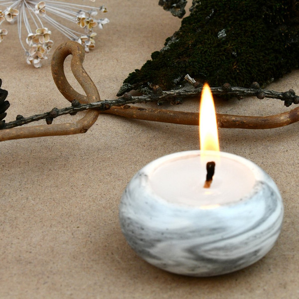 Изображение товара Свеча Мультидом Декоративная с подсвечником Сфера МС5-203