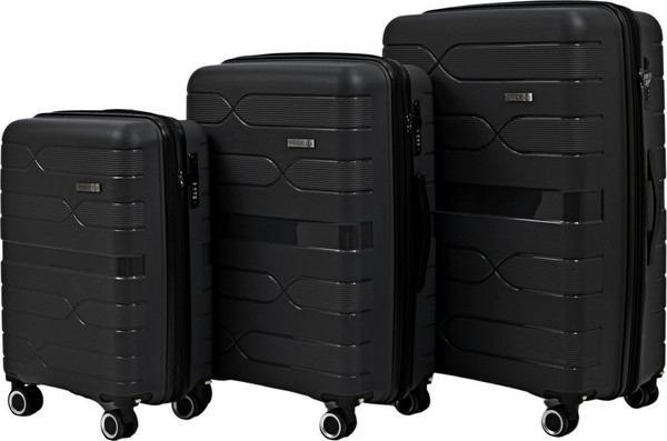 Изображение товара Чемодан на колесах PRIDE РР-204 (M, черный)