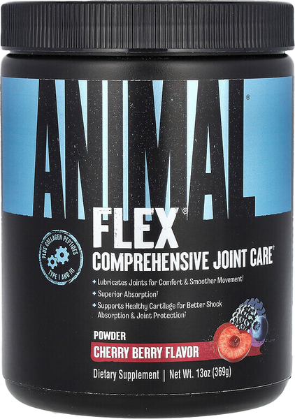 Изображение товара Хондропротектор Universal Nutrition Animal Flex Powder (369г, вишня и ягода)