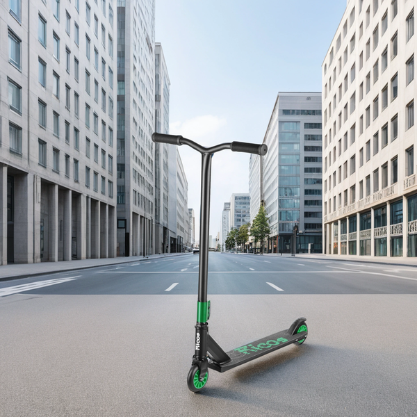 Изображение товара Самокат трюковый Ricos Twist ST08 (зеленый)