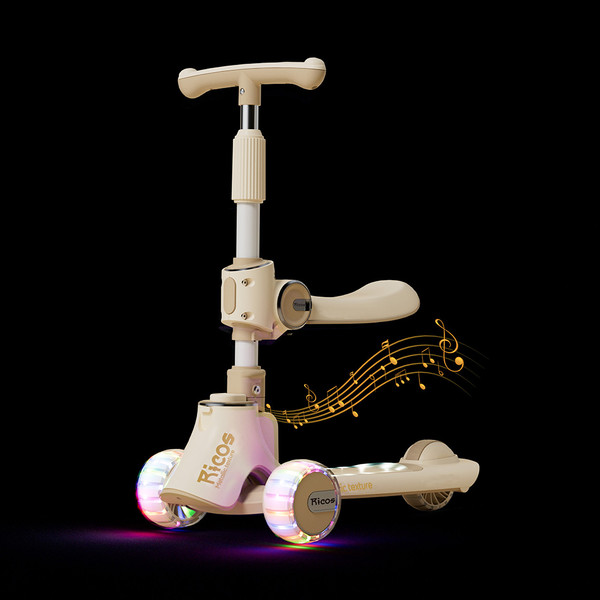 Изображение товара Самокат детский Ricos TiKKi KB109 (бежевый)