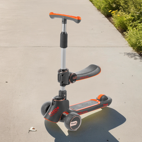 Изображение товара Самокат детский Ricos TiKKi KB109 (оранжевый/черный)