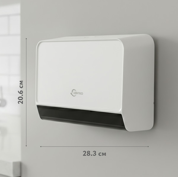 Изображение товара Диспенсер Saniteco M-5855W (белый)