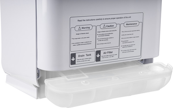 Изображение товара Сушилка для рук Saniteco M-6666W (2000W, белый)