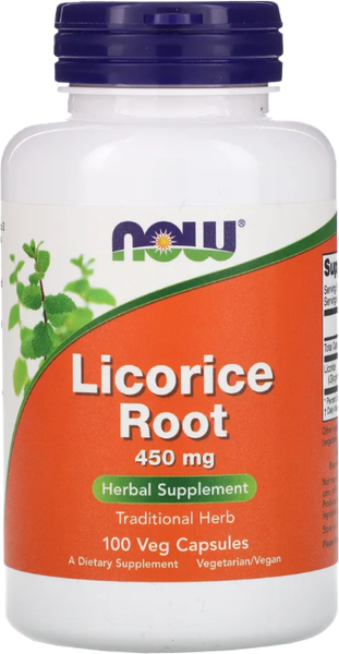 Изображение товара Пищевая добавка NOW Foods Licorice root (100капсул)