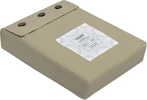 Изображение товара Комплект постельного белья Tkano Essential TK24-DC0023 (бежевый/серый)
