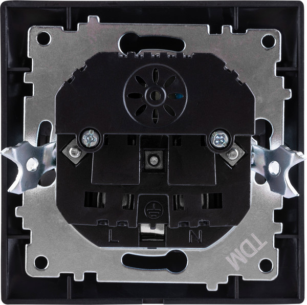 Изображение товара Розетка TDM Лама SQ1815-0642 (графит)