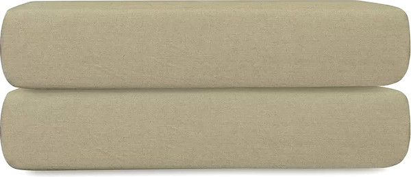 Изображение товара Простыня Tkano Essential TK24-FS0039 на резинке (бежевый/серый)