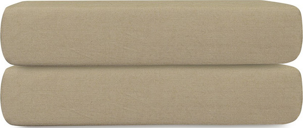 Изображение товара Простыня Tkano Essential TK24-FS0031 на резинке (бежевый/серый)