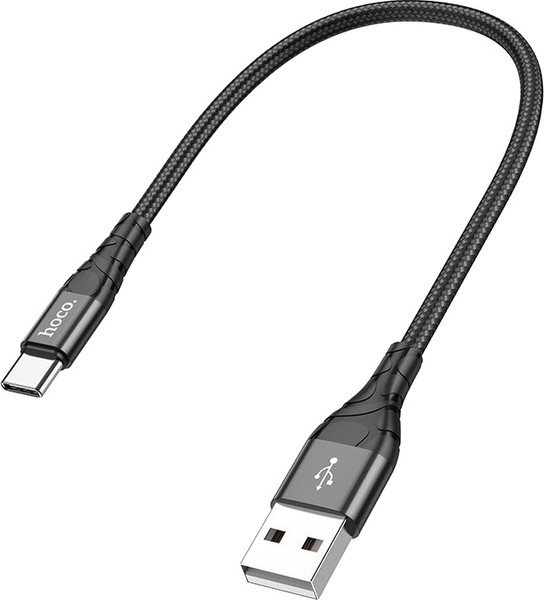 Изображение товара Кабель Hoco DU02 Type-C (0.25м, черный)