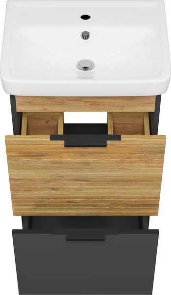 Изображение товара Тумба с умывальником Misty Форест 50 / Э-Фор-07050-0219-2Я+БП-э0002695