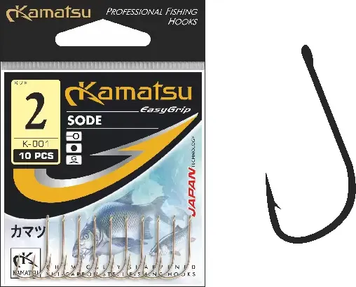 Изображение товара Набор крючков рыболовных KAMATSU Sode Bln / 510100314 (10шт)