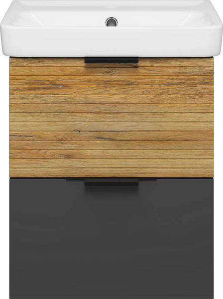 Изображение товара Тумба с умывальником Misty Форест 50 / Э-Фор-09050-0219-2Я+БП-э0002695