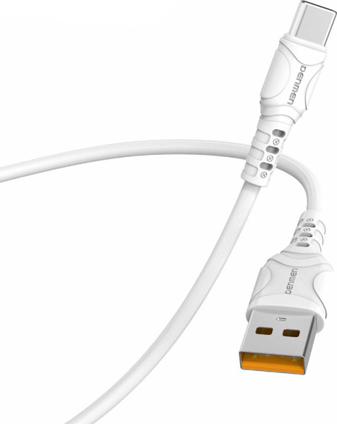 Изображение товара Кабель Denmen D06T Type-C (1м, белый)