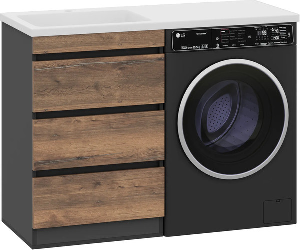 Изображение товара Тумба с умывальником Misty Коломбо 60 / П-Кол06060-0113Я+5216120