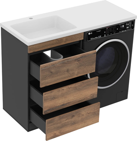 Изображение товара Тумба с умывальником Misty Коломбо 60 / П-Кол06060-0113Я+5216120